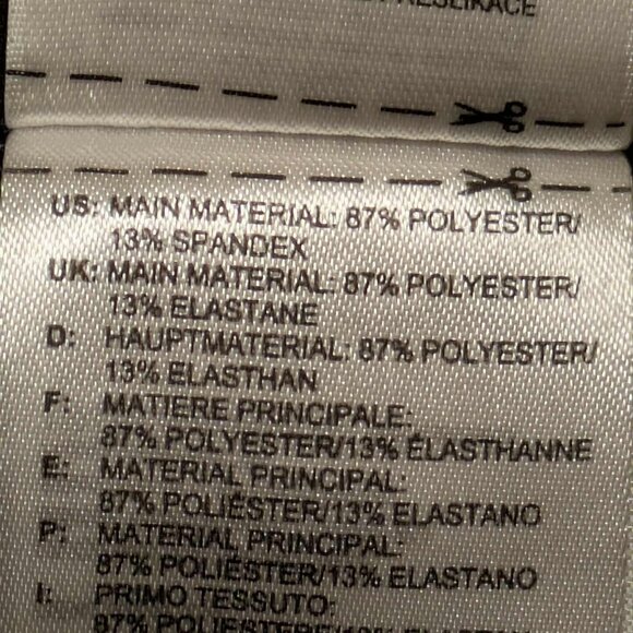 Adidas Leggings Womens XS Very Good Condition Logos on Black Legs Pullon Pants - Picture 10 of 11